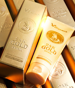 24k gold snail Cleansing Foam 180ml