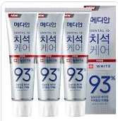 Median Tartar White Toothpaste 120g*3