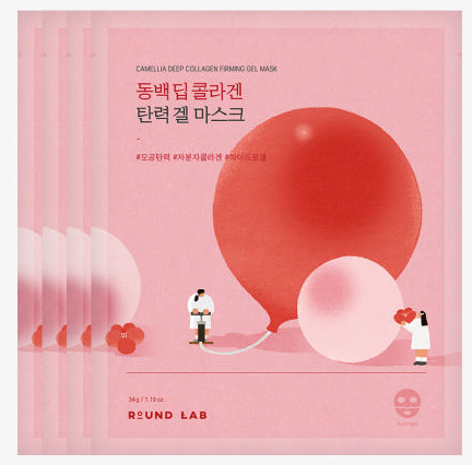 동백 딥 콜라겐 탄력 겔 마스크 34g(4매)