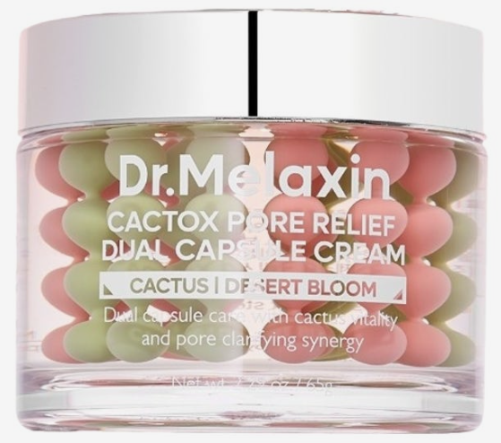 Cactox Pore Relief Dual Capsule Cream 65g