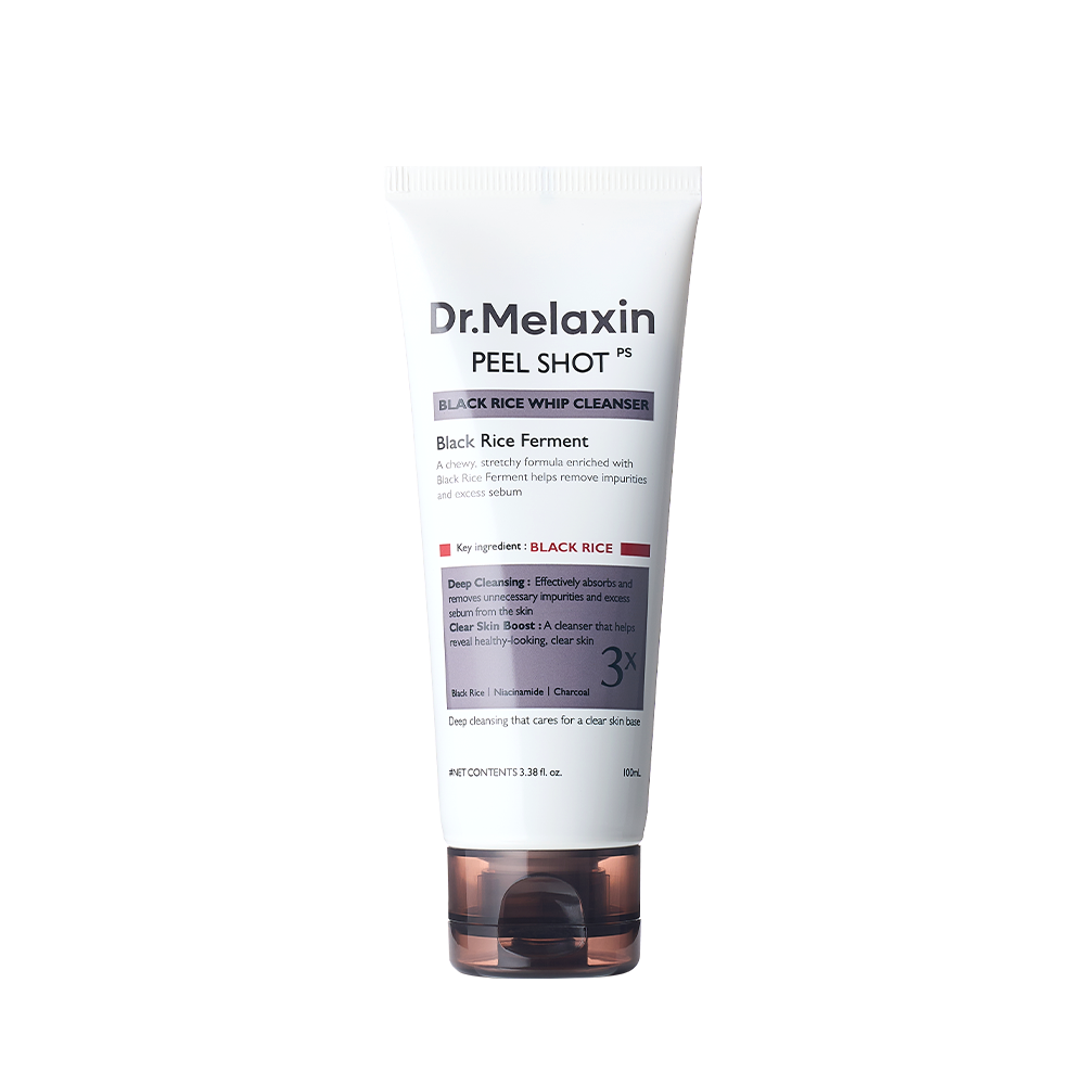 PEEL SHOT BLACK RICE WHIP CLEANSER 100ml