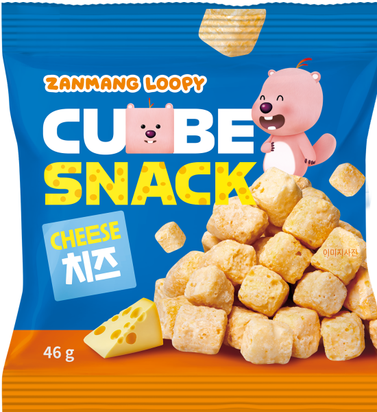 Zanmang Loopy Cheese Cube Snack 46g