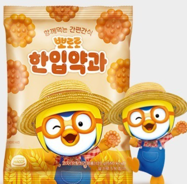 Pororo Mini Yakgwa (Honey Cookies) 120g