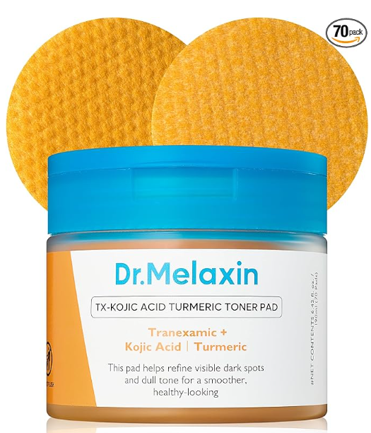 TX-KOJIC ACID TURMERIC TONER PAD
