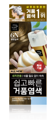 Mise-en-scène Easy and Quick Foam Dye 6N Bright Brown
