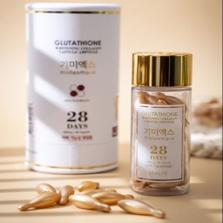 MELASMA-X GLUTATHIONE WHITENING COLLAGEN CAPSULE AMPOULE (40mg *28pcs)