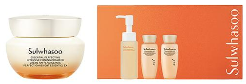 Essential Firming Cream EX Special Set (Essential Firming Cream EX 75ml / Essential Comfort Balancing Water EX 15ml + Essential Comfort Balancing Emulsion EX 15ml + Gentle Cleansing Foam 50ml)