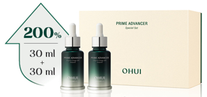 OHUI Prime Advancer Original 100 Ampoule Duo Set