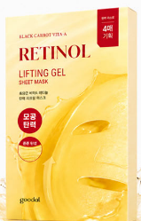 BLACK CARROT VITA-A RETINOL GEL SHEET MASK 4ea