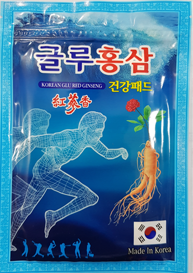 Glue Red Ginseng Health Pads 20 Sheets