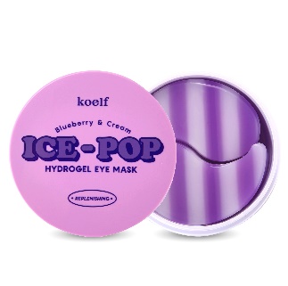 koelf Blueberry & Cream Ice-pop Hydrogel Eye Mask 84g