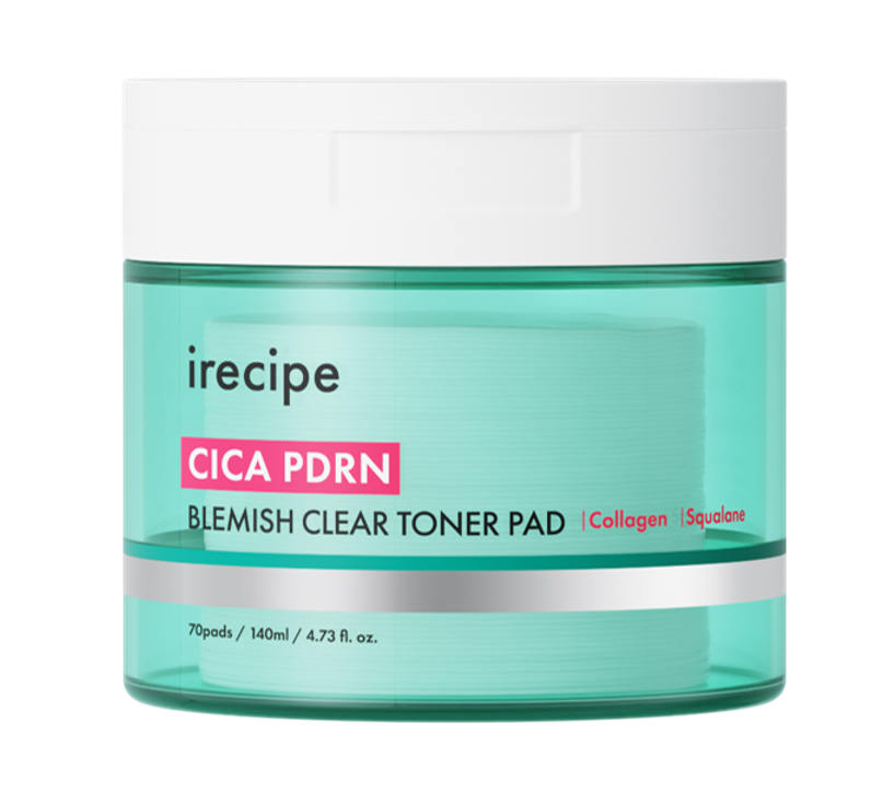 Cica PDRN Blemish Clear Toner Pad 70pcs