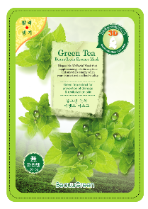 Green Tea 3D Essence Mask/23g