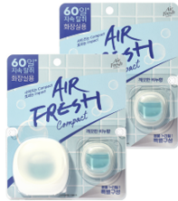 Compact toilet air freshener genuine product + refill (soap)