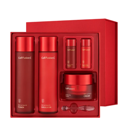Red Ultimate Kit(Toner,Emulsion,Cream)