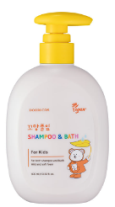 꼬망풀잎 샴푸&바스(키즈) 400ml