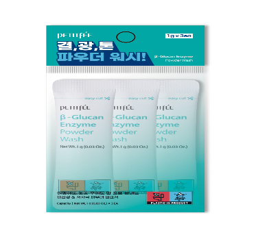 β-Glucan Enzyme Powder Wash 1g × 3 ea
