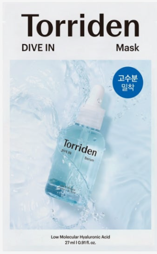 다이브인 저분자 히알루론산 마스크 27ml*10매