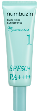 1번 청초 진정맑은 물막선크림  50ml
SPF50+ PA++++