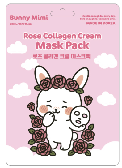 Rose Collagen Cream Mask Pack 23ml