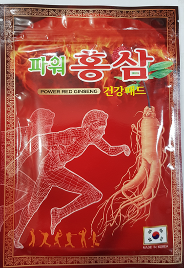Power Red Ginseng Health Pads 20 Sheets
