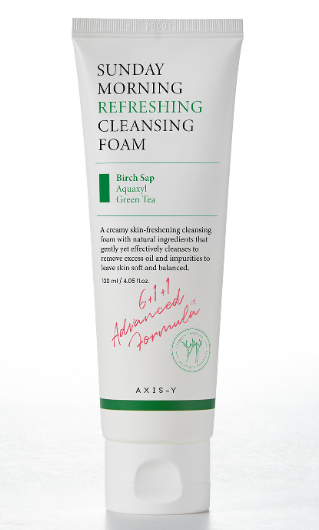 AXIS-Y_Sunday Morning Refreshing Cleansing Foam 120ml