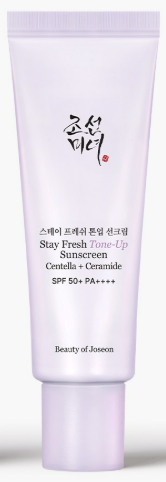 조선미녀 스테이프레쉬톤업선크림#퍼플50ml