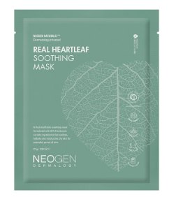 REAL HEARTLEAF SOOTHING MASK [5 sheets] 37g