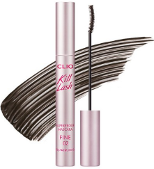 KILL LASH SUPERPROOF MASCARA FINE 02 MOUSSE BROWN 7G