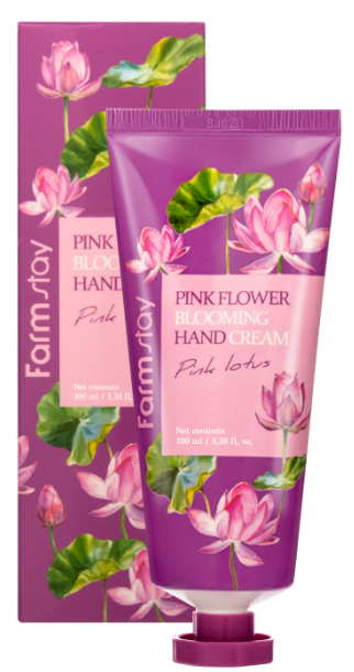PINK FLOWER BLOOMING HAND CREAM PINK LOTUS