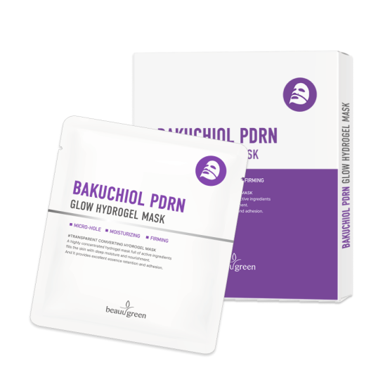 Bacuchiol PDRN Glow Hydrogel Mask 4ea