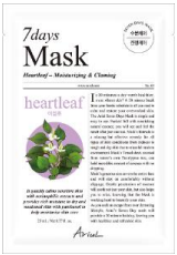 Ariul 7days Mask Heartleaf P 1ea