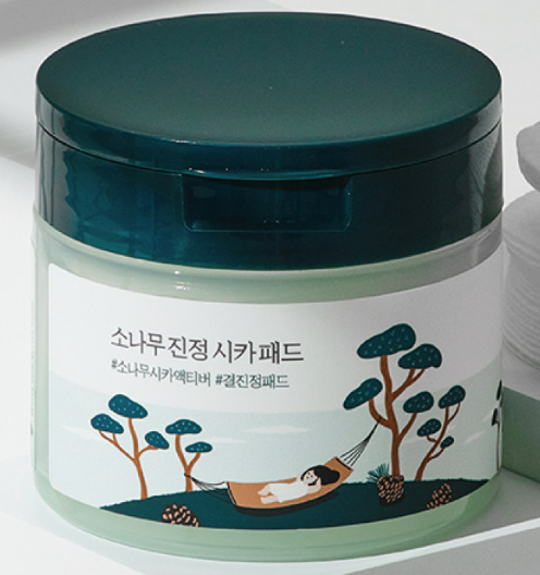 라운드랩 소나무 진정 시카 패드 50매