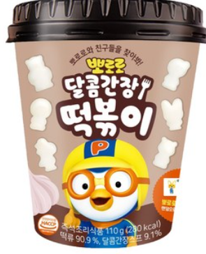 Pororo Sweet soy Tteokbokki 110g