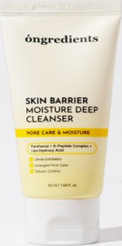 Ongredients Skin Barrier Moisture Deep Cleanser 50ml