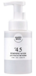 Happy Bath pH4.5 Rose Bubble Feminine wash 300ml(25