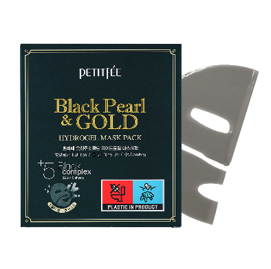 BLACK PEARL & GOLD Hydrogel Mask Pack160g