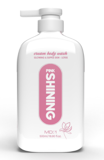 Pink Shining Cream Body Wash