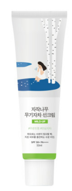라운드랩 자작나무 무기자차 선크림 50ml (SPF 50+ PA++++)