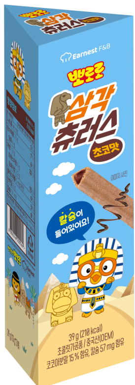Pororo Triangle Churros (3pcs) 39g